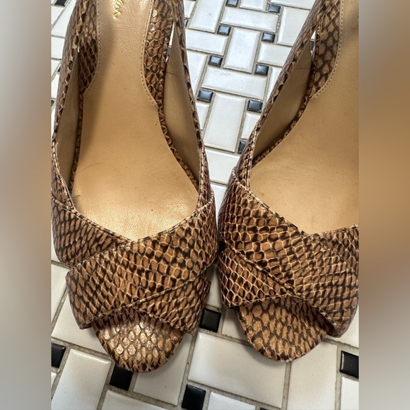 Brown Slingback Heels - Picture 5 of 8